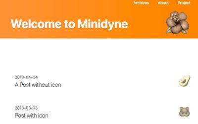Minidyne